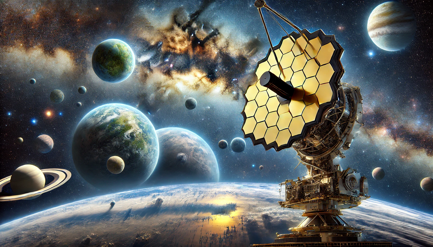 تلسكوب جيمس ويب يلتقط صورًا لكواكب تشبه الأرض البعيدة